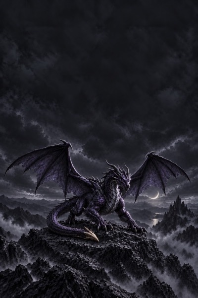Black daggertail dragon