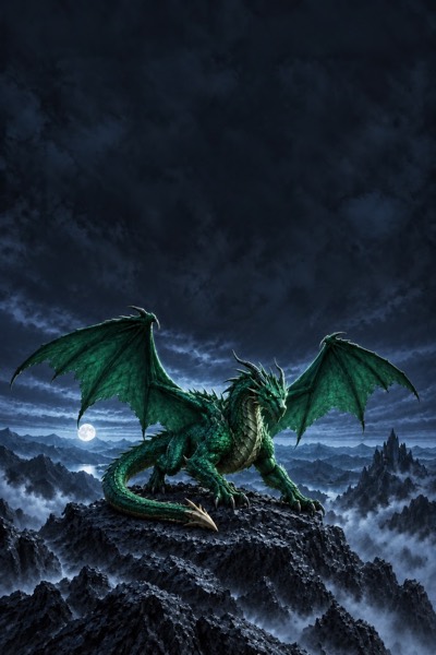 Green daggertail dragon